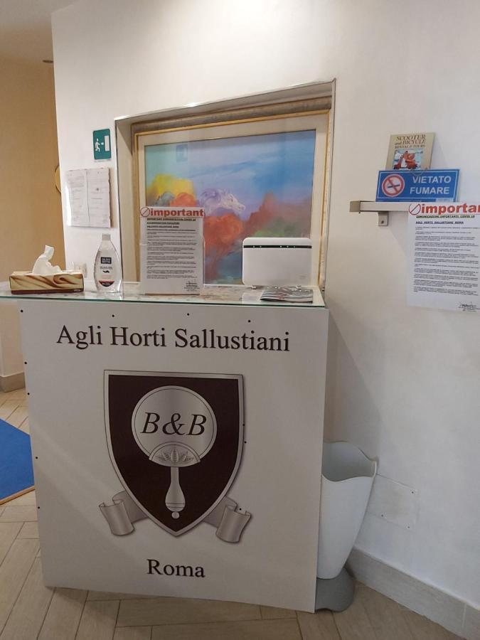 Bed & Breakfast Agli Horti Sallustiani Rzym Zewnętrze zdjęcie